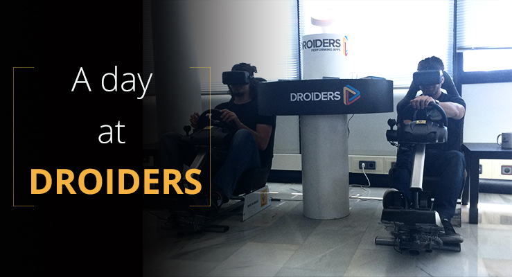 a day at droiders